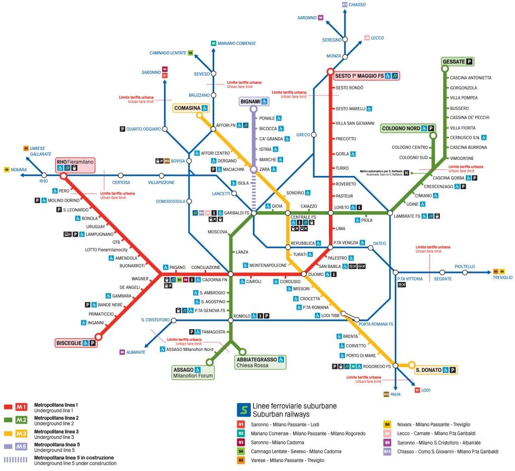 bankomatų žemėlapis milanas