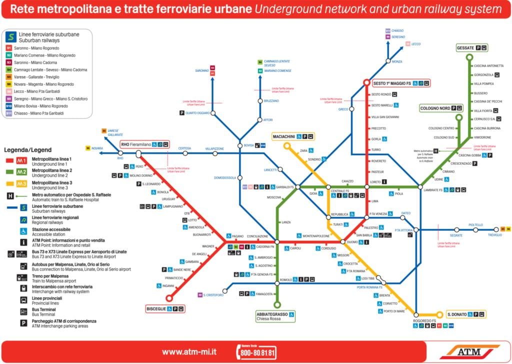 žemėlapis lampugnano autobusų stotis, milano