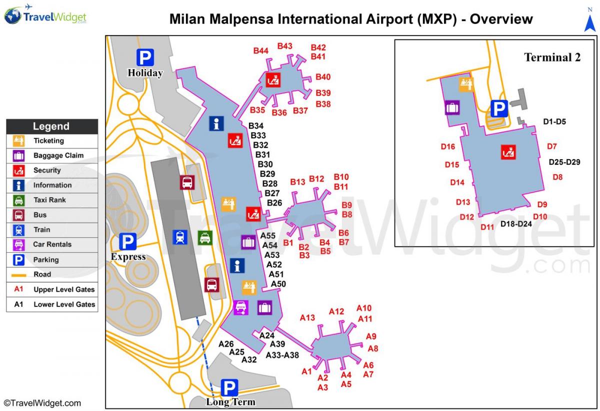 žemėlapis milano oro uostuose ir traukinių stotys