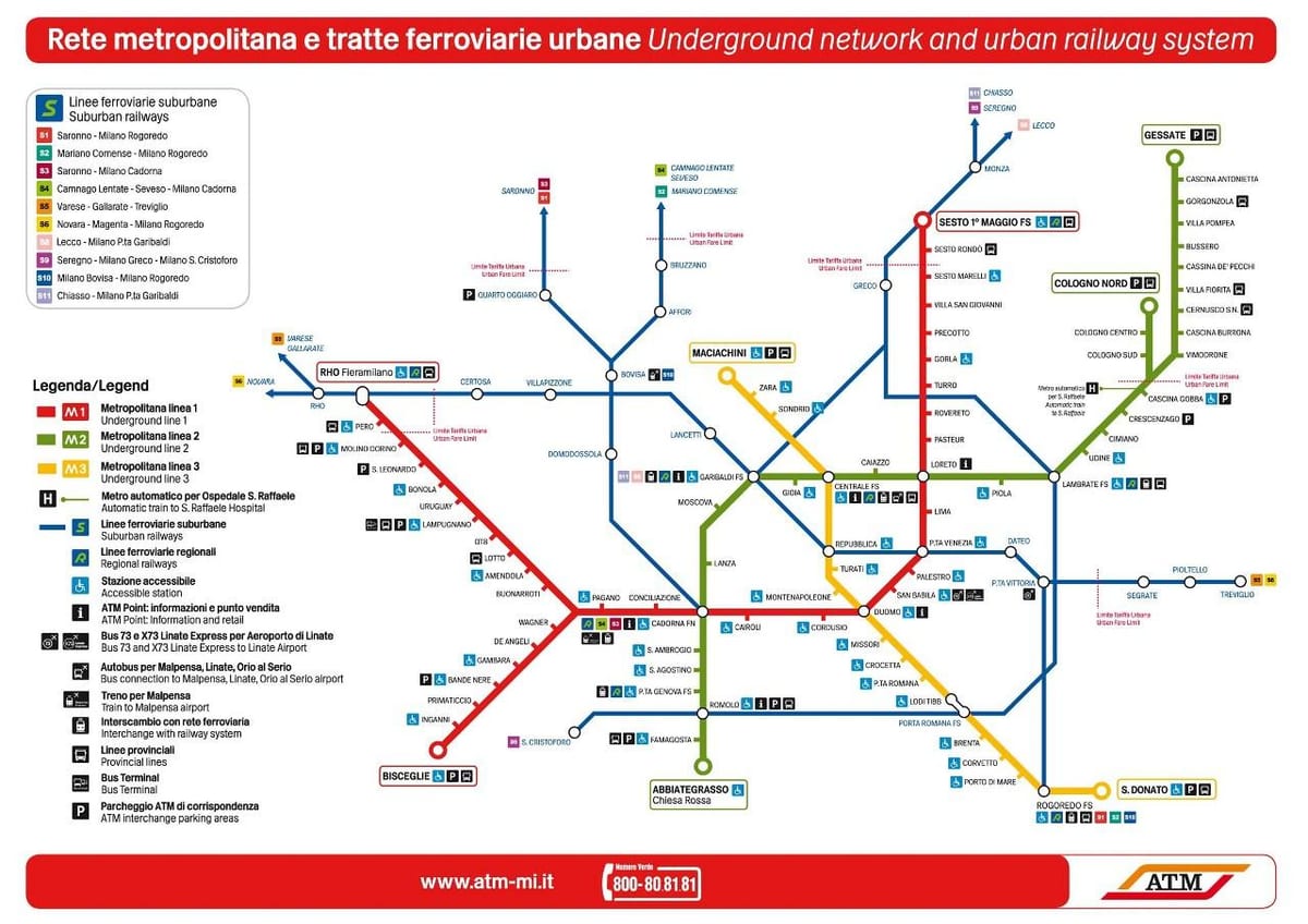 žemėlapis milano 73 autobusų maršruto