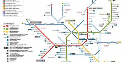 Žemėlapis milano 73 autobusų maršruto