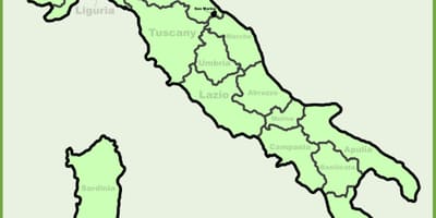 Žemėlapis italija kuriame milano